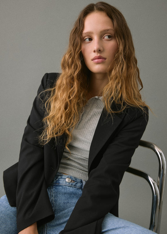 MANGO BLAZER 17088267-99 MANGO KIDS GIRL BLAZER