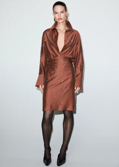 MANGO SMOKEY 17089107-79 MANGO WOMEN SKIRT