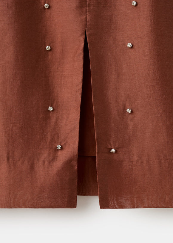 MANGO SMOKEY 17089107-79 MANGO WOMEN SKIRT