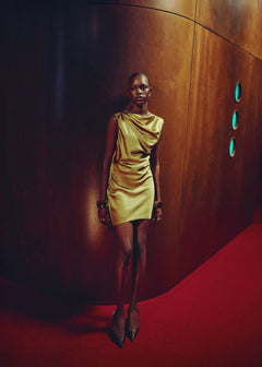 MANGO ILIUM 17089110-14 MANGO WOMEN DRESS KNEE LENGTH