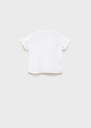MANGO LUZ 17091138-02 MANGO KIDS NEW BORN BABY SHIRT-3