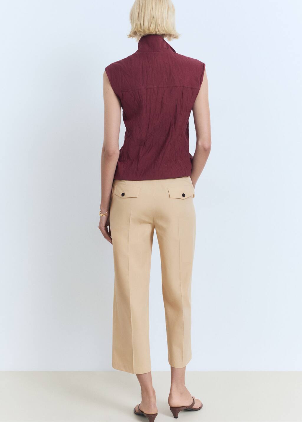 MANGO THEO-H 17091151-09 MANGO WOMEN TROUSER