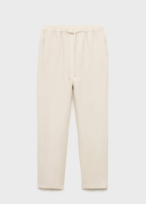 MANGO LINEN 17091162-06 MANGO WOMEN TROUSER