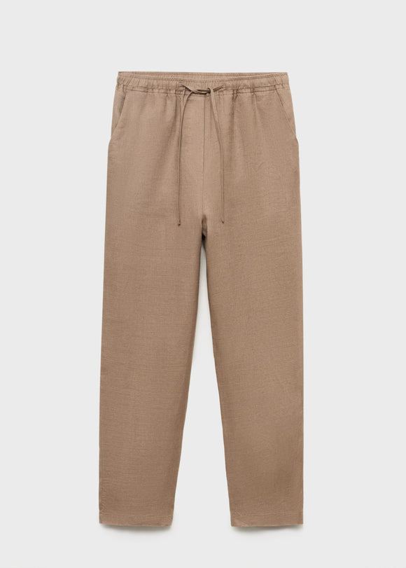 MANGO LINEN 17091162-35 MANGO WOMEN TROUSER