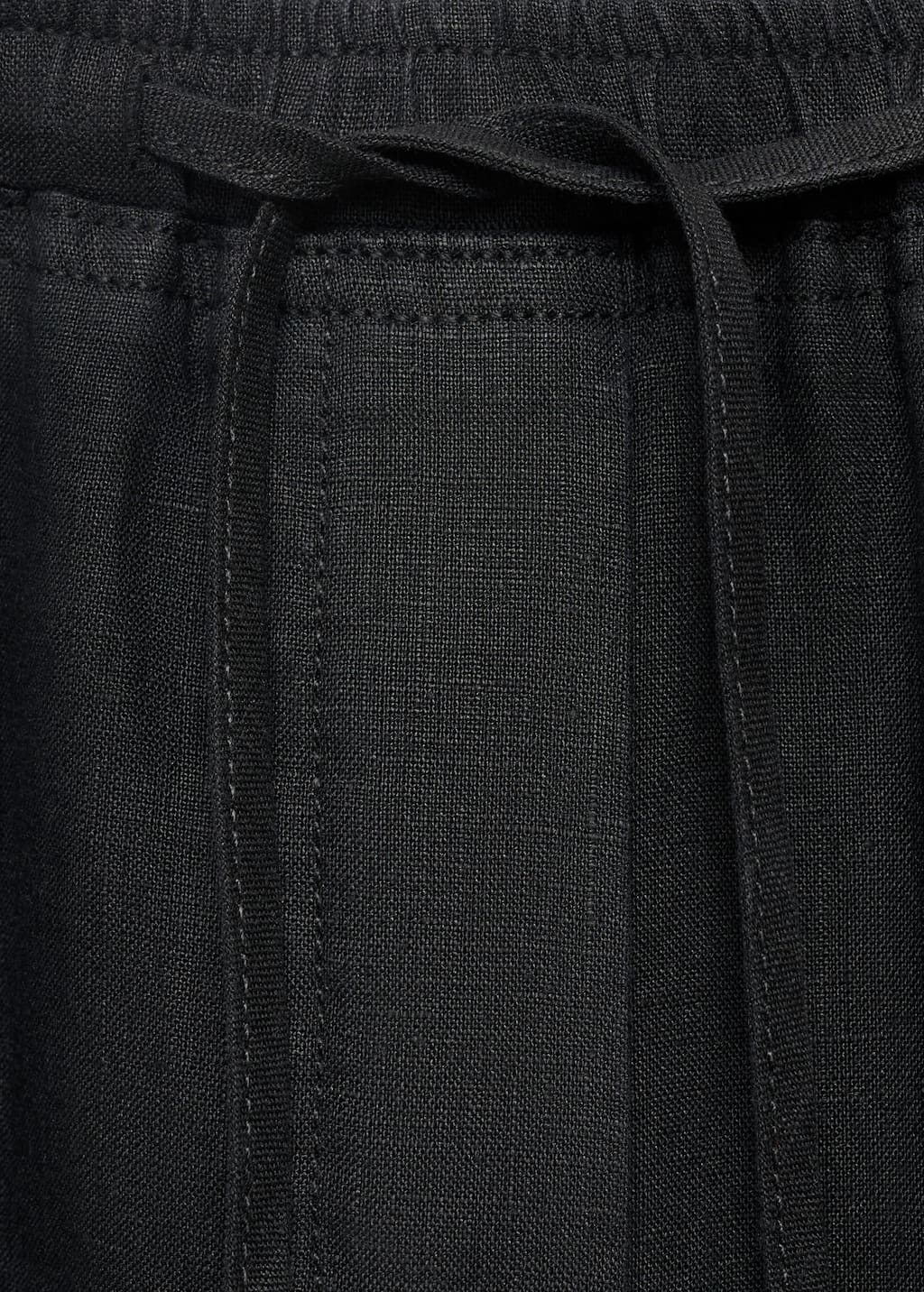 MANGO LINEN 17091162-99 MANGO WOMEN TROUSER
