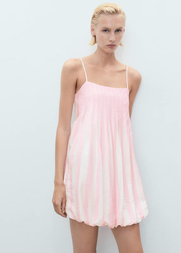 MANGO CUPCAKE 17091168-81 MANGO WOMEN DRESS KNEE LENGTH