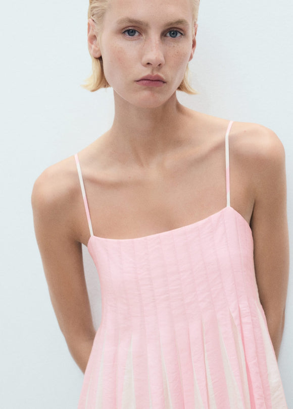 MANGO CUPCAKE 17091168-81 MANGO WOMEN DRESS KNEE LENGTH