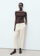 MANGO FLUIDO 17091171-08 MANGO WOMEN TROUSER-2