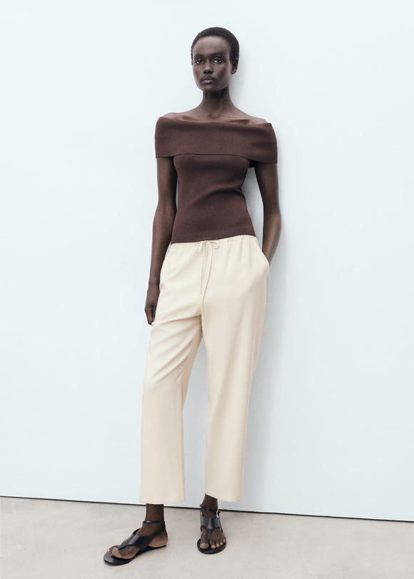 MANGO FLUIDO 17091171-08 MANGO WOMEN TROUSER