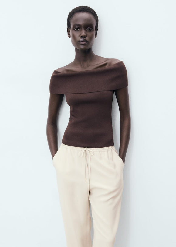 MANGO FLUIDO 17091171-08 MANGO WOMEN TROUSER