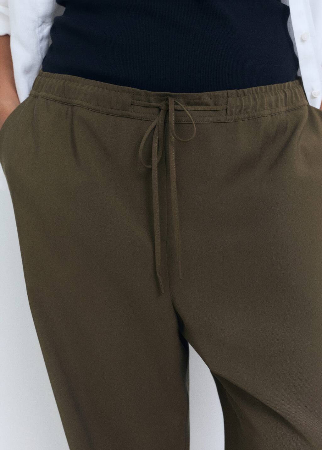 MANGO FLUIDO 17091171-37 MANGO WOMEN TROUSER