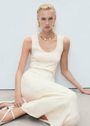 MANGO BOWSER 17091199-05 MANGO WOMEN DRESS FULL LENGTH-5