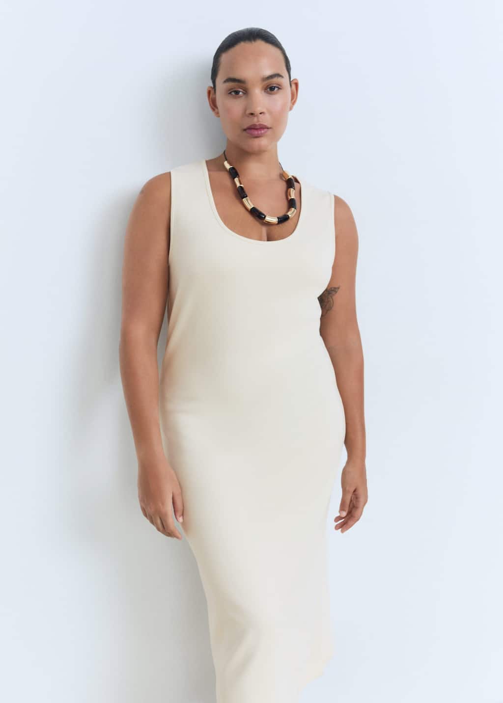 MANGO BOWSER 17091199-05 MANGO WOMEN DRESS FULL LENGTH