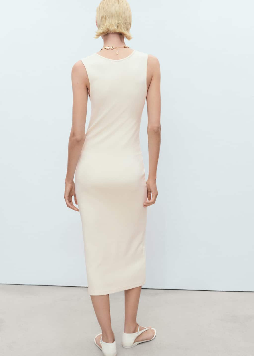 MANGO BOWSER 17091199-05 MANGO WOMEN DRESS FULL LENGTH