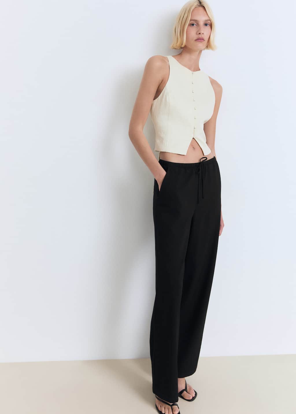 MANGO RIGA 17091218-99 MANGO WOMEN TROUSER