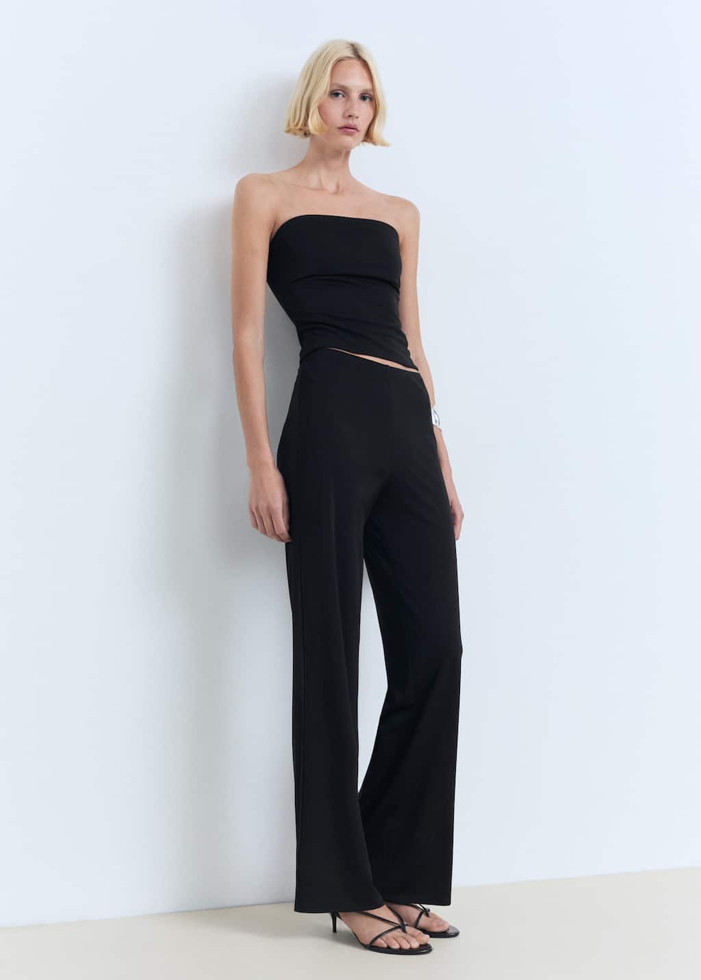 MANGO OPALO 17091234-99 MANGO WOMEN TROUSER