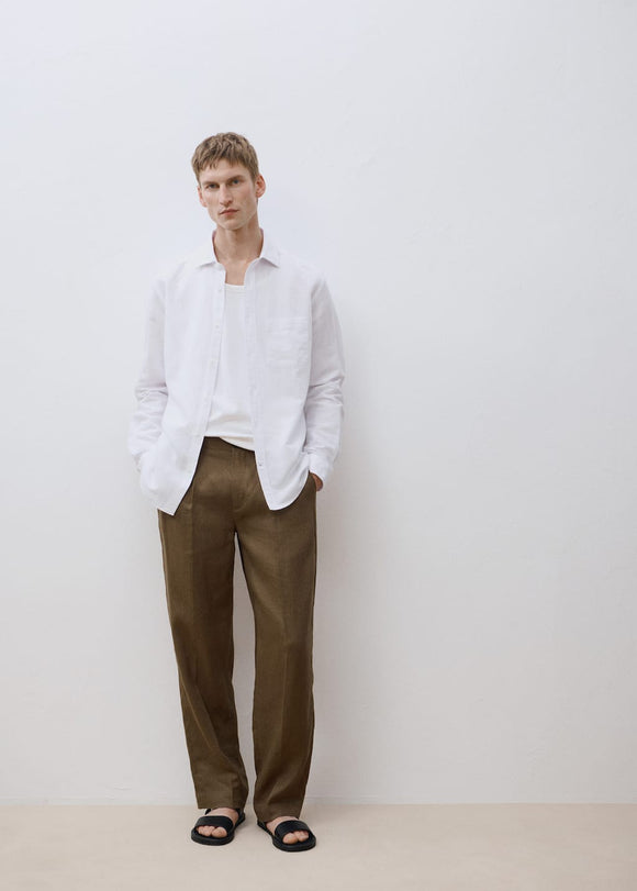 MANGO AVISPA 17091247-01 MANGO MAN SHIRT LONG SLEEVE