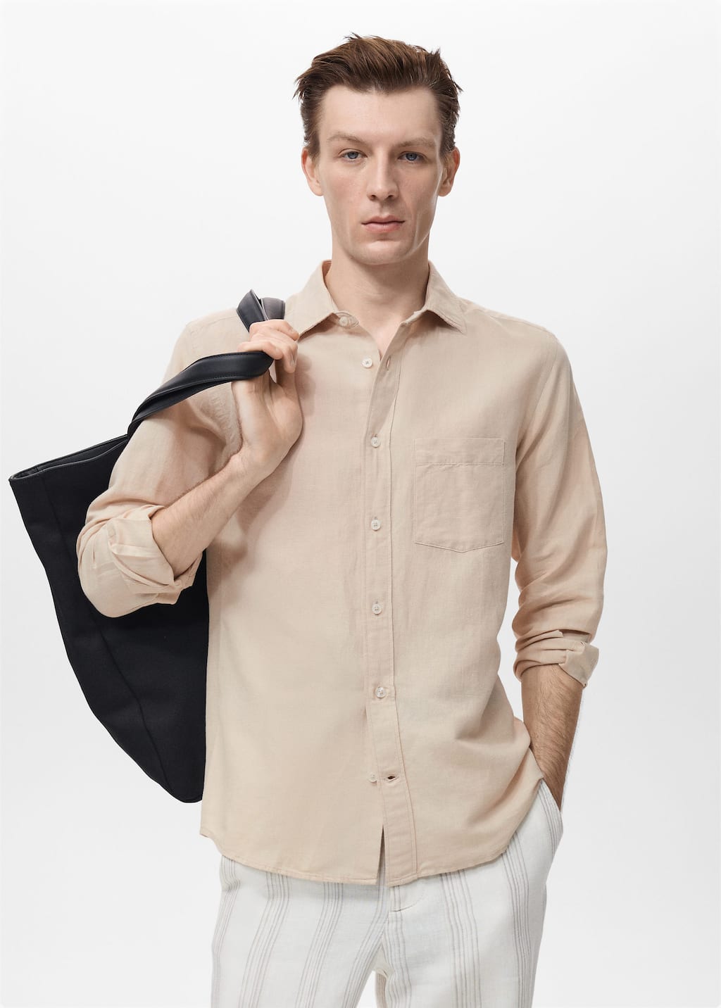 MANGO AVISPA 17091247-07 MANGO MAN SHIRT LONG SLEEVE