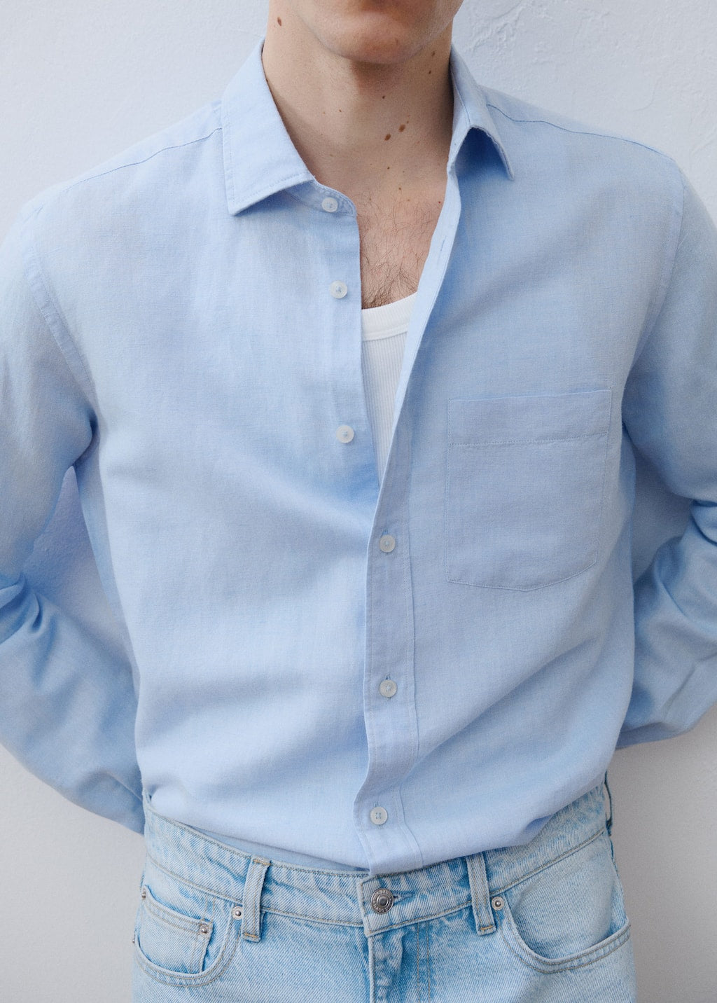 MANGO AVISPA 17091247-50 MANGO MAN SHIRT LONG SLEEVE