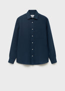 MANGO AVISPA 17091247-56 MANGO MAN SHIRT LONG SLEEVE-3