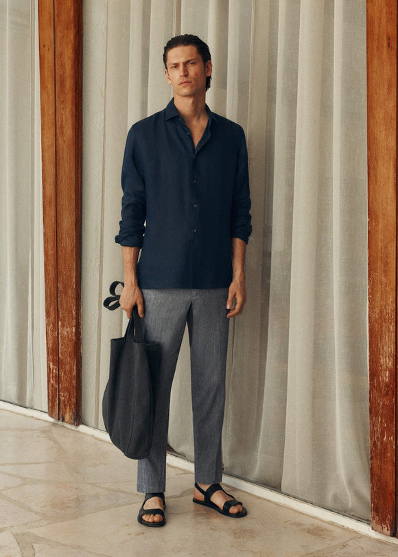 MANGO AVISPA 17091247-56 MANGO MAN SHIRT LONG SLEEVE