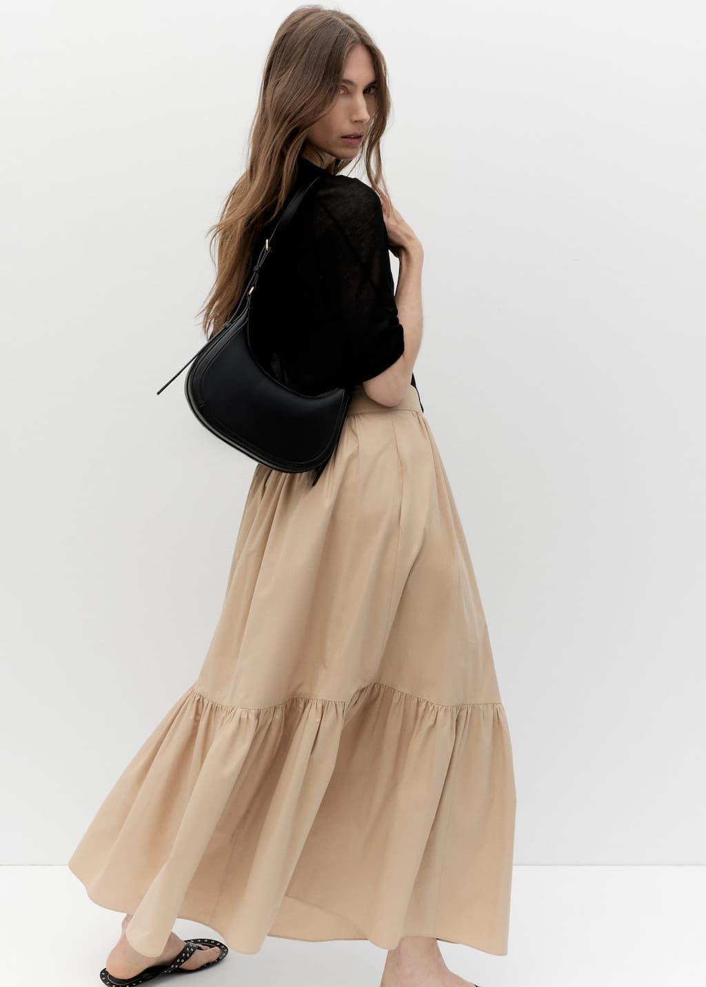 MANGO LAKE 17091268-99 MANGO WOMEN SHOULDER BAG