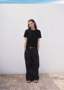 MANGO CHALS 17091515-99 MANGO WOMEN T-SHIRT SHORT SLEEVE-2