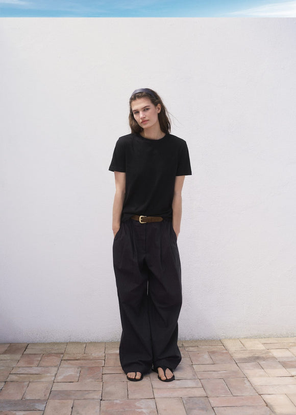 MANGO CHALS 17091515-99 MANGO WOMEN T-SHIRT SHORT SLEEVE