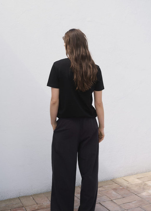 MANGO CHALS 17091515-99 MANGO WOMEN T-SHIRT SHORT SLEEVE