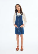 MANGO PAULA1 17092534-TO MANGO KIDS GIRL DUNGAREE-2