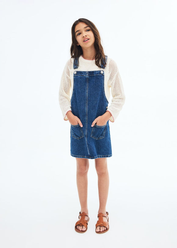 MANGO PAULA1 17092534-TO MANGO KIDS GIRL DUNGAREE