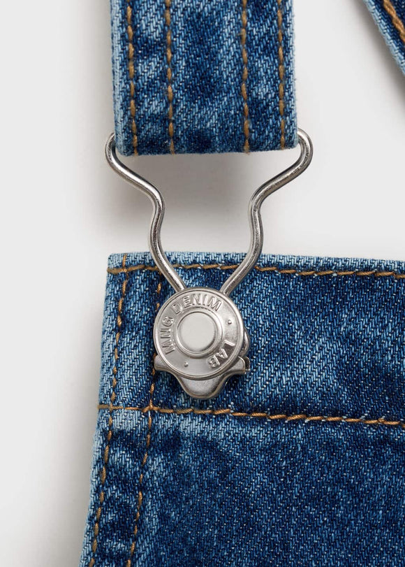 MANGO PAULA1 17092534-TO MANGO KIDS GIRL DUNGAREE