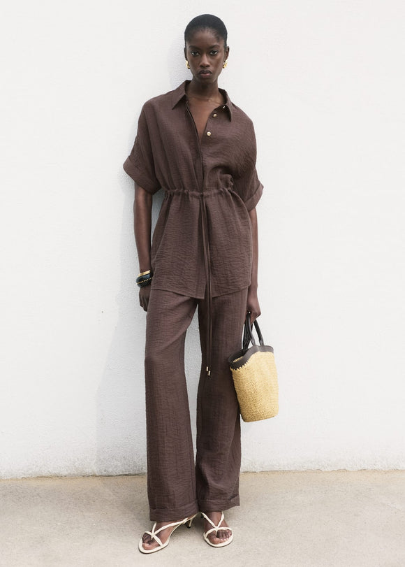 MANGO SAFARI-A 17092535-32 MANGO WOMEN SHIRT SHORT SLEEVE