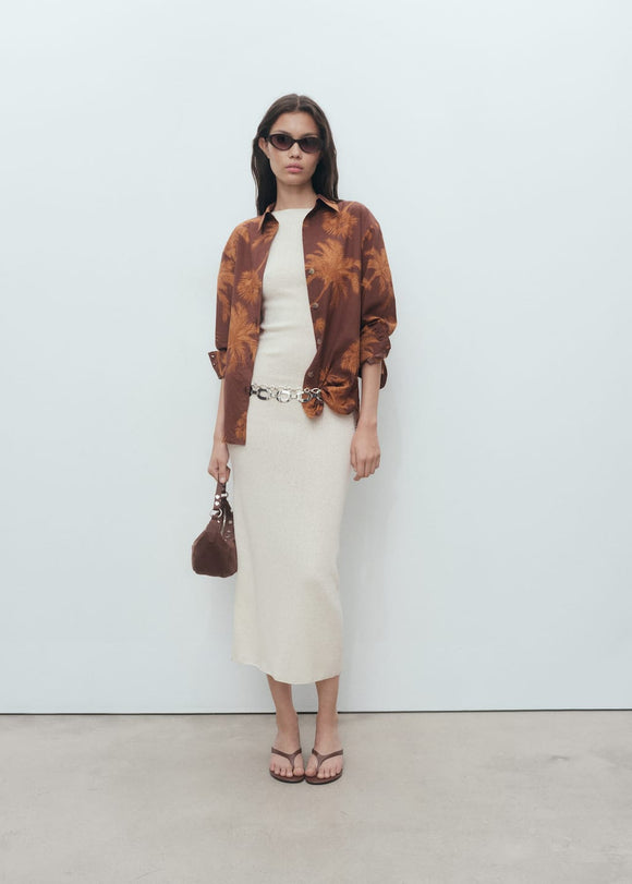 MANGO LANA 17092900-30 MANGO WOMEN SHIRT LONG SLEEVE