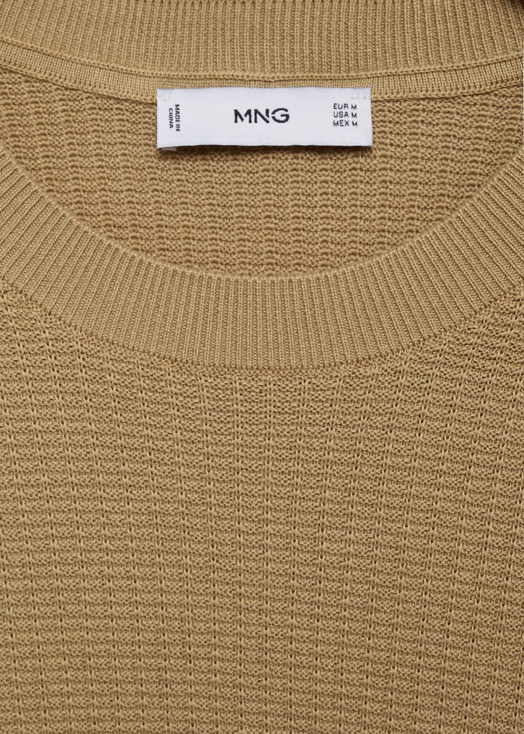 MANGO FLUID 17092904-08 MANGO MAN T-SHIRT SHORT SLEEVE