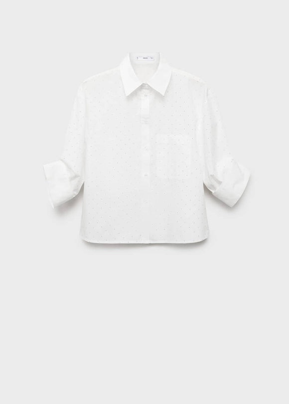 MANGO FAB 17092929-02 MANGO WOMEN SHIRT LONG SLEEVE