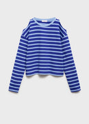 MANGO CUTOUTR 17093281-53 MANGO KIDS GIRL T-SHIRT SHORT SLEEVE-1