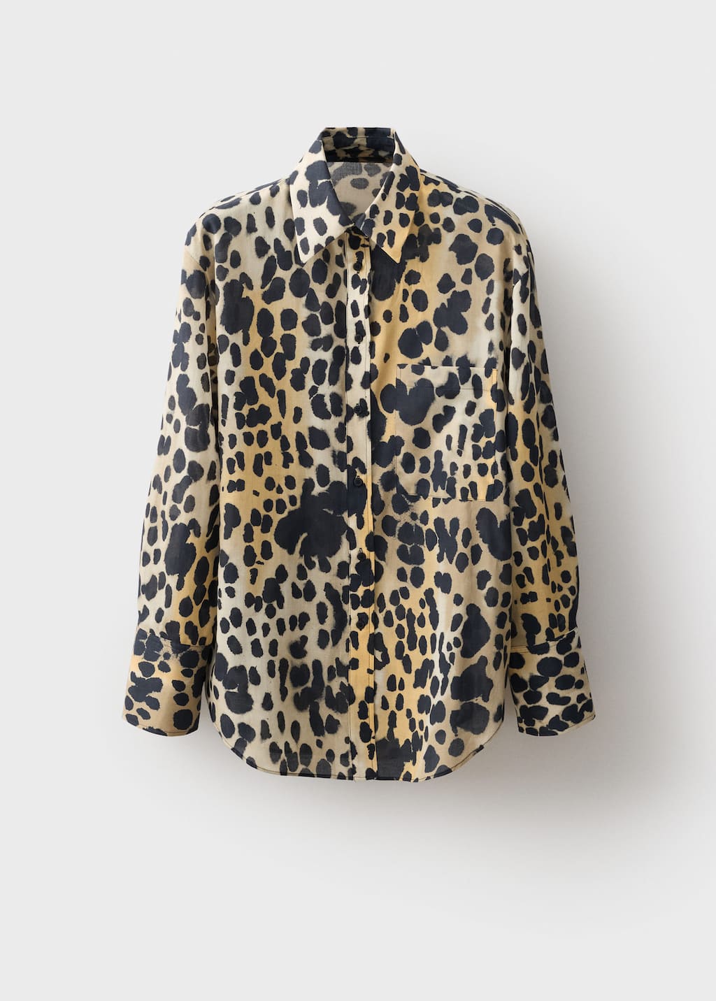 MANGO GINA 17093325-99 MANGO WOMEN SHIRT LONG SLEEVE