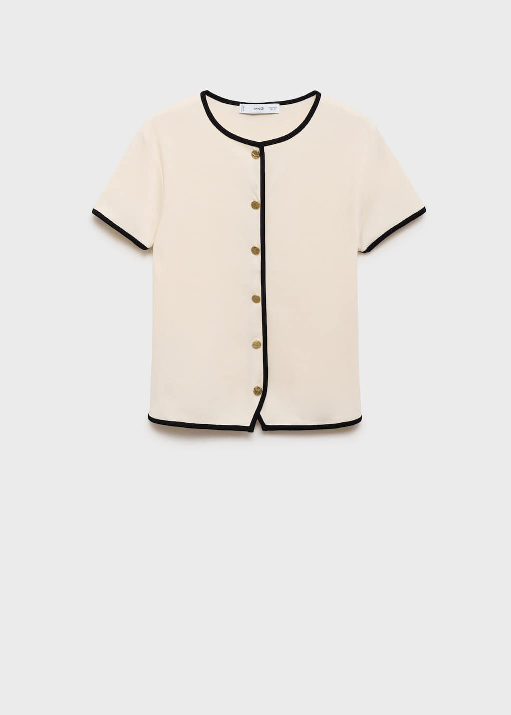 MANGO PORTBI 17094083-05 MANGO WOMEN T-SHIRT SHORT SLEEVE