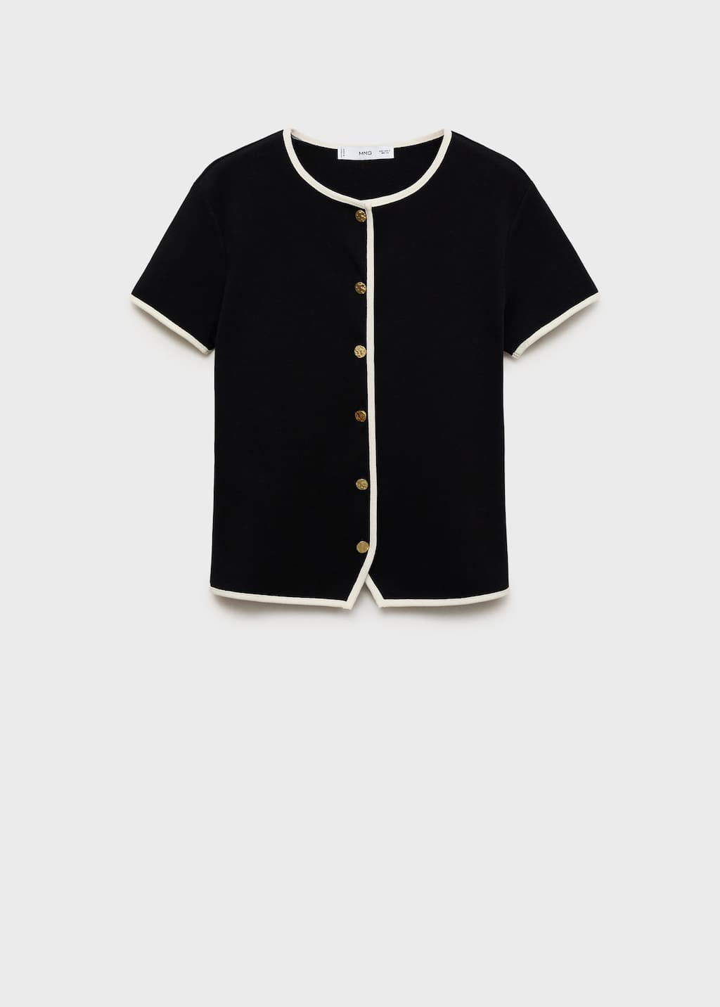 MANGO PORTBI 17094083-99 MANGO WOMEN T-SHIRT SHORT SLEEVE