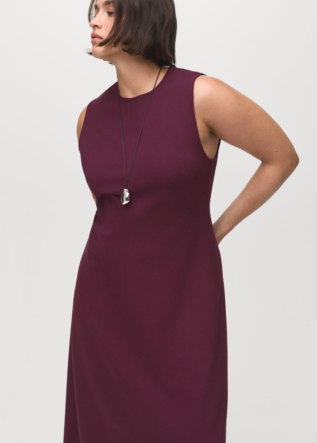 MANGO LETIZIA 17094110-78 MANGO WOMEN DRESS FULL LENGTH