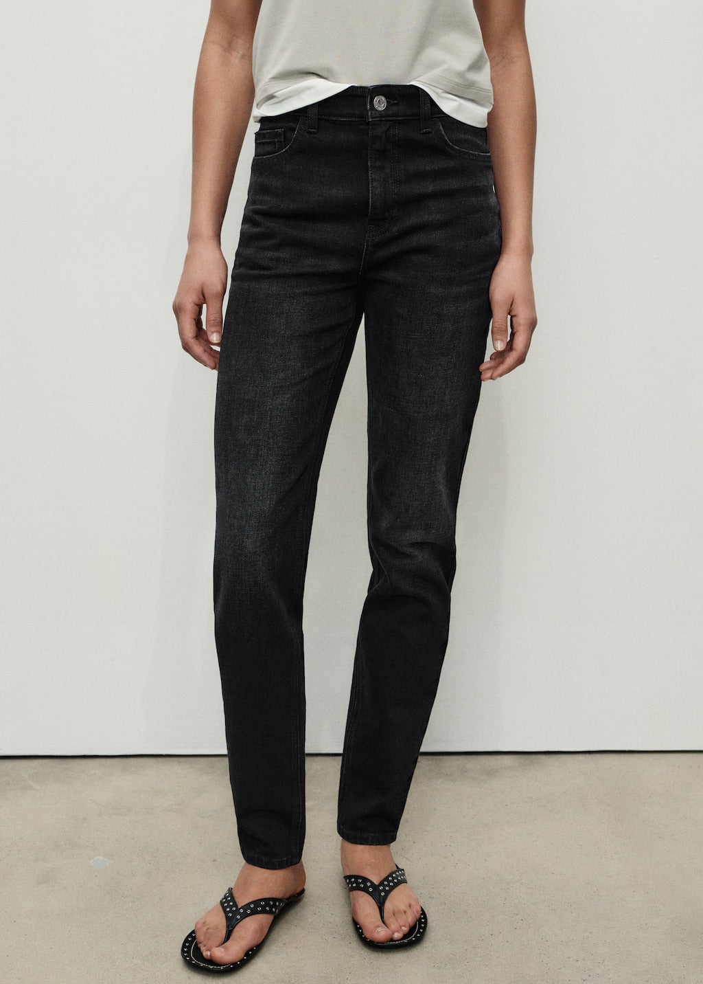 MANGO NEWMOM 17094422-TN MANGO WOMEN DENIM JEANS