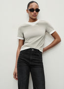 MANGO NEWMOM 17094422-TN MANGO WOMEN DENIM JEANS-4