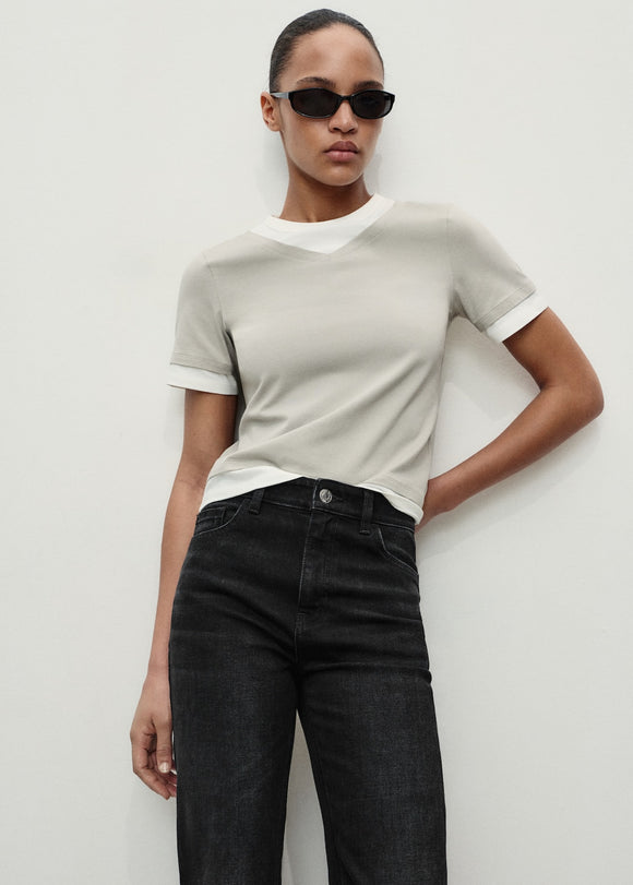 MANGO NEWMOM 17094422-TN MANGO WOMEN DENIM JEANS