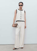 MANGO PIPON 17094775-05 MANGO WOMEN TROUSER-2