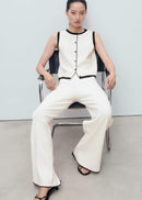 MANGO PIPON 17094775-05 MANGO WOMEN TROUSER-5