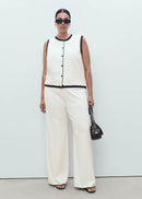 MANGO PIPON 17094775-05 MANGO WOMEN TROUSER-6