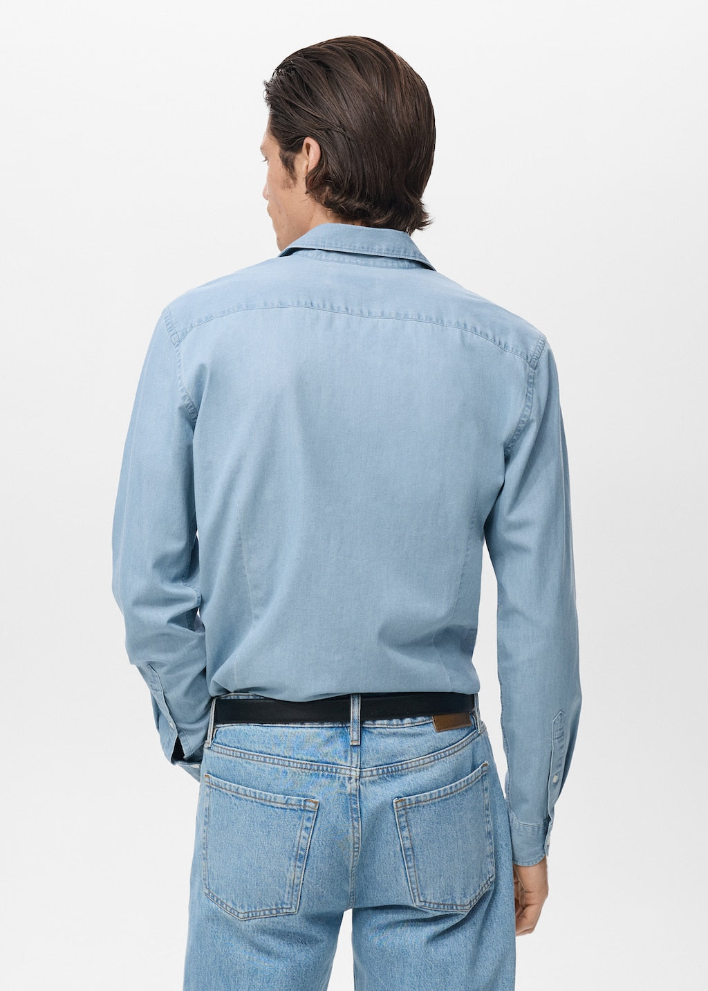 MANGO CHAMBRE 17095149-TC MANGO MAN SHIRT LONG SLEEVE