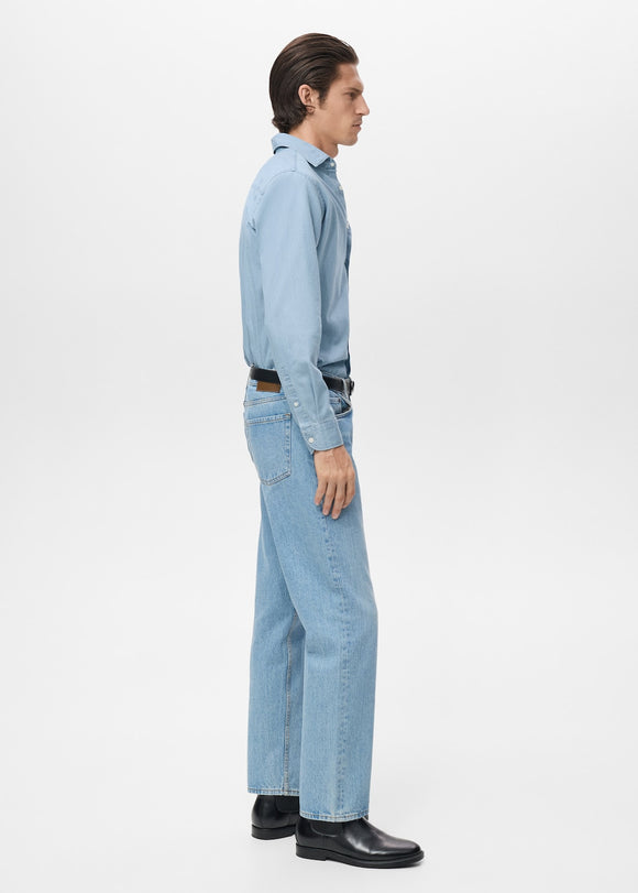 MANGO CHAMBRE 17095149-TC MANGO MAN SHIRT LONG SLEEVE