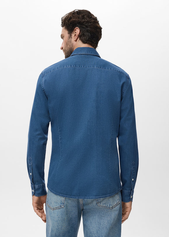 MANGO CHAMBRE 17095149-TM MANGO MAN SHIRT LONG SLEEVE